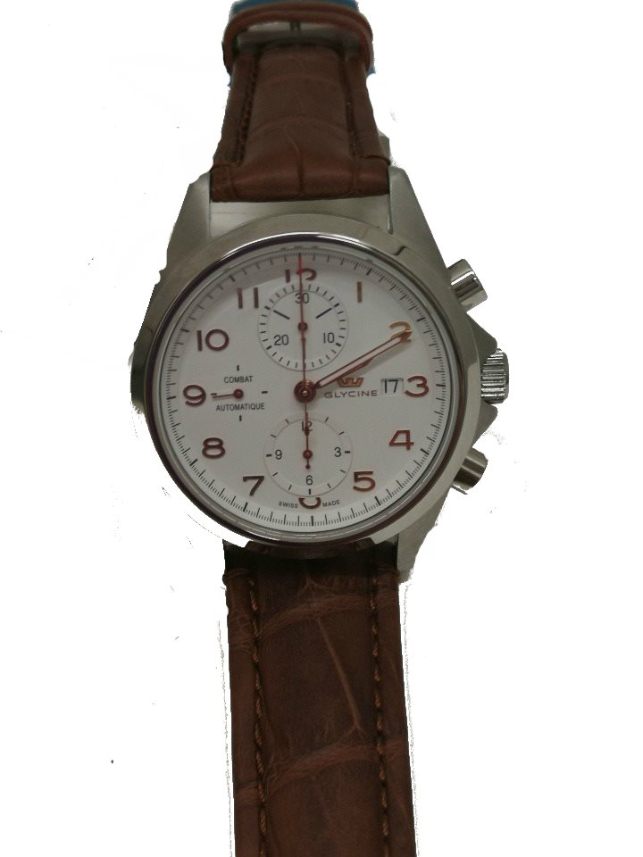 Glycine combat sale chronograph automatic watch